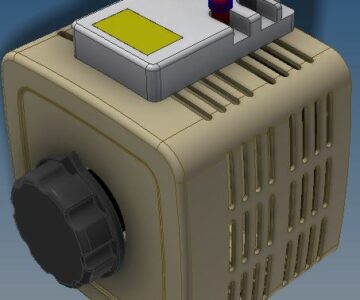 3D модель Автотрансформатор ЛАТР TDGC2-0.5