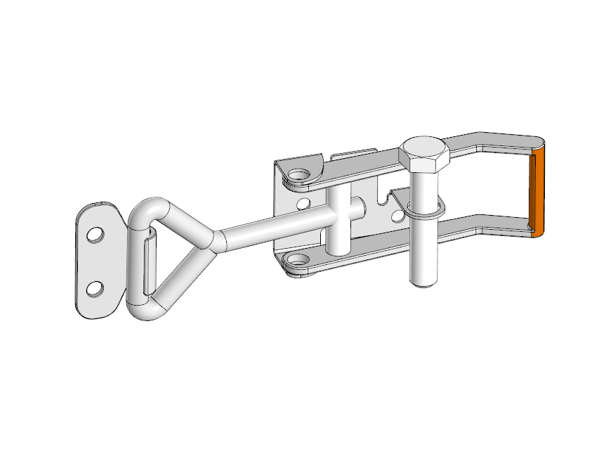 3D модель Эксцентриковый замок MFK-TORG - J1104