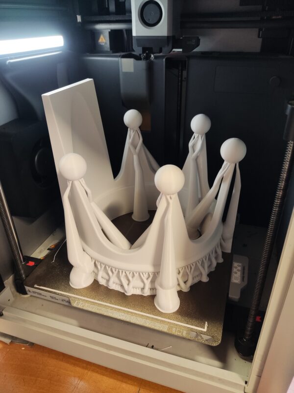 3D модель Корона с рамкой под фотографию 10х15см