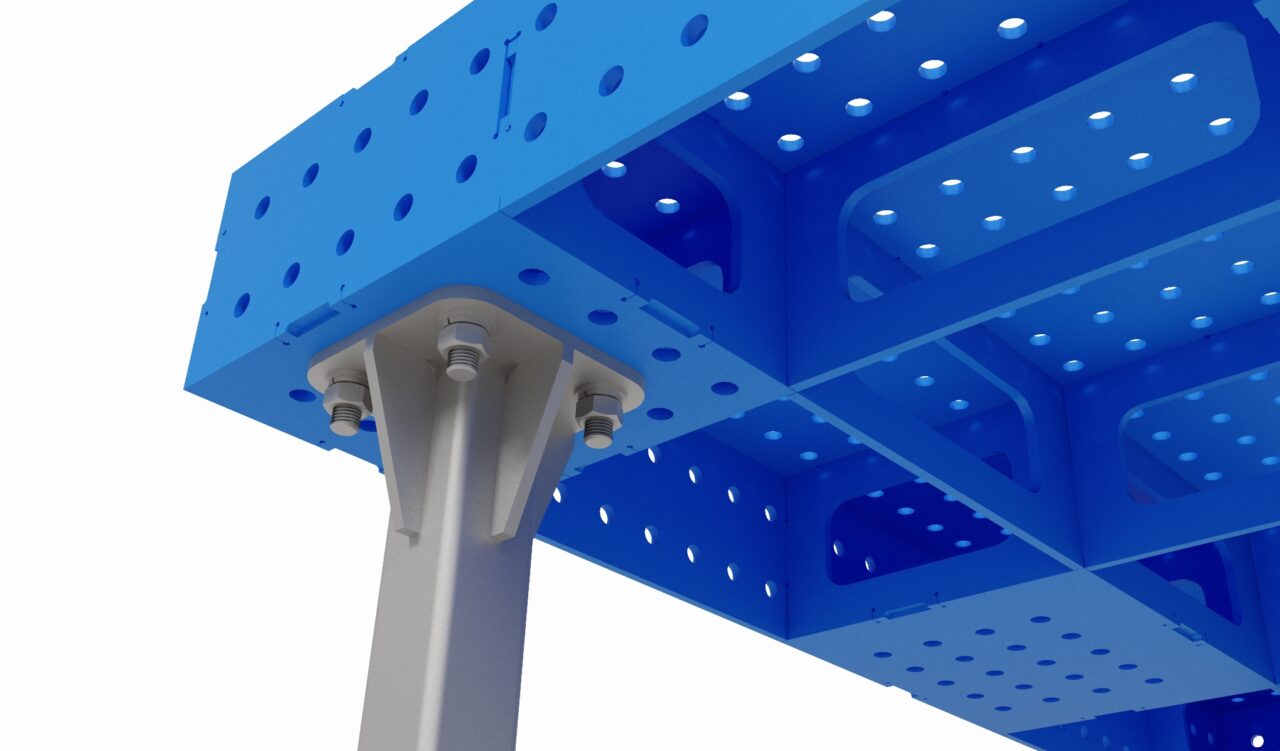 3D модель Сварочный стол (разборный)— 1500×1200×800