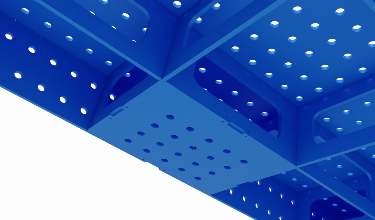 3D модель Сварочный стол (разборный)— 1500×1200×800