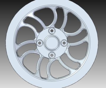3D модель 15-дюймовый диск