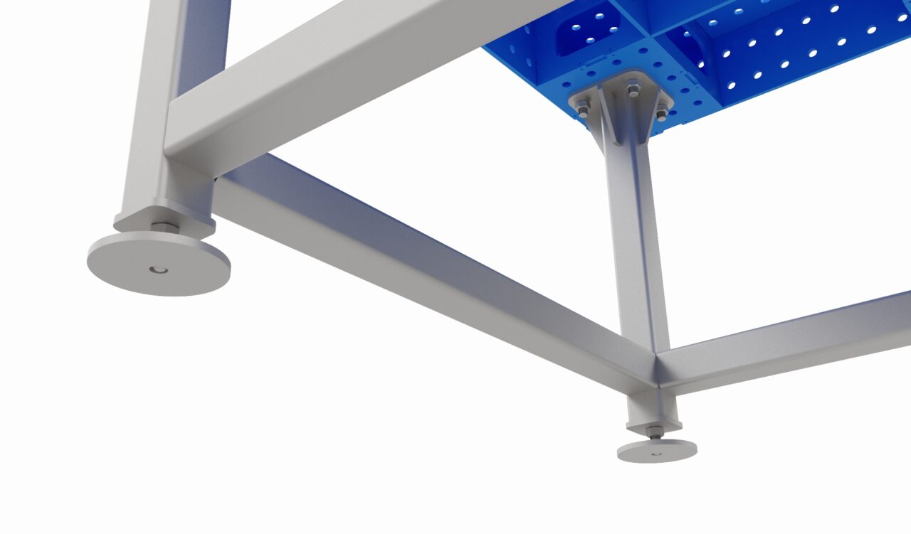 3D модель Сварочный стол (разборный)— 1500×1200×800