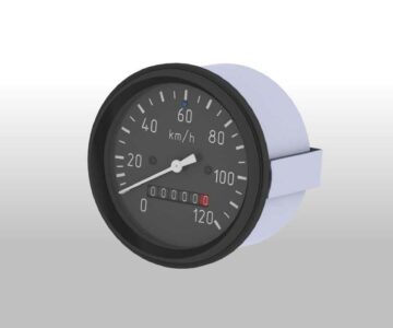 3D модель Спидометр 16.3802