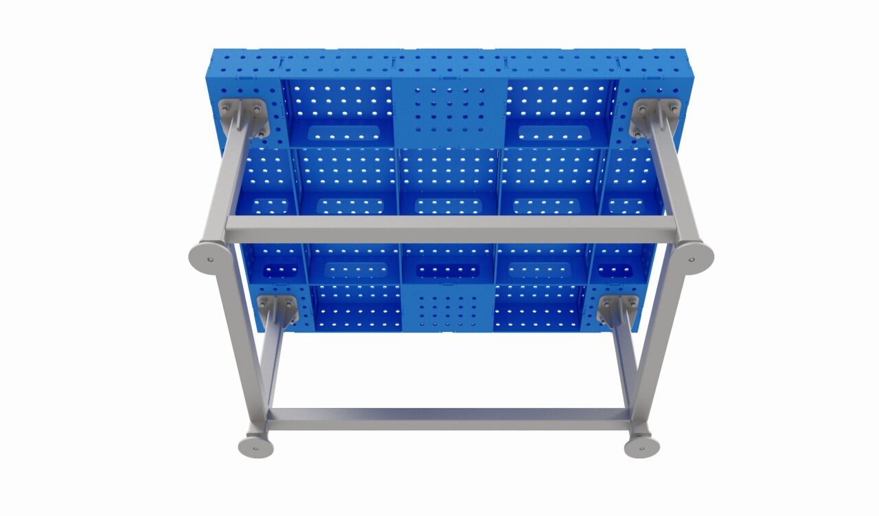 3D модель Сварочный стол (разборный)— 1500×1200×800