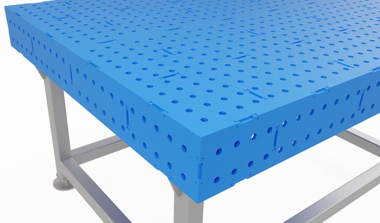3D модель Сварочный стол (разборный)— 1500×1200×800