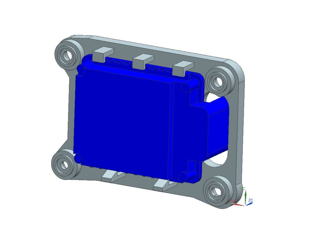 3D модель Радар адаптивного круиз контроля Geely Geometry C