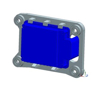 3D модель Радар адаптивного круиз контроля Geely Geometry C