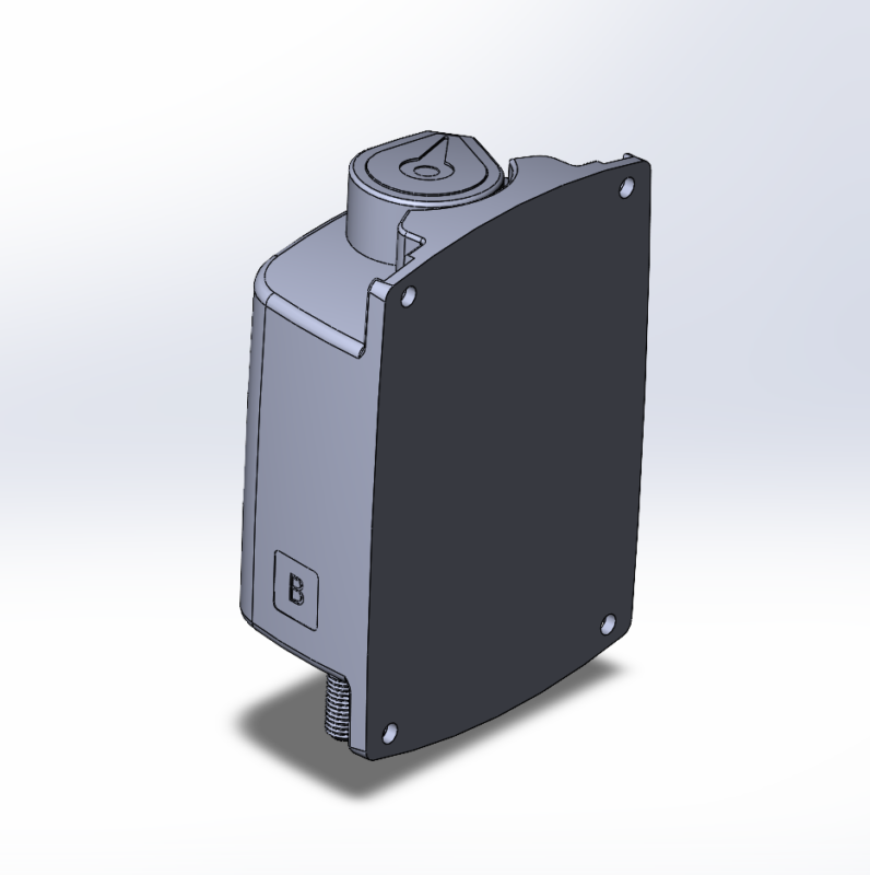 3D модель Выключатель батареи | BlueSea ML-RBS Manual 12В, 500А