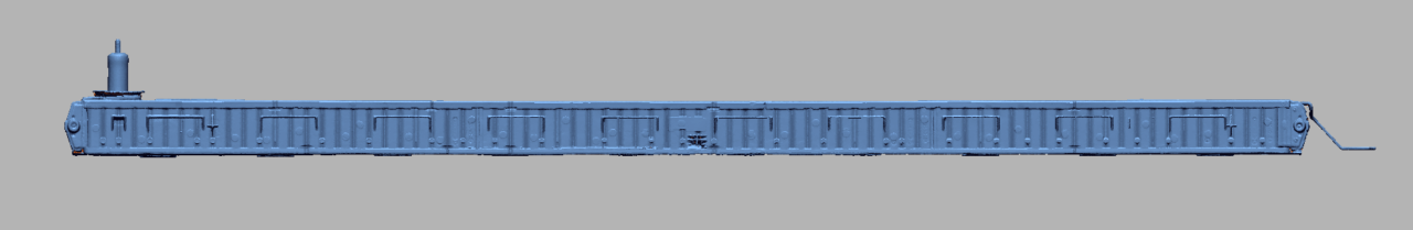 3D модель Tesla Model 3 Блок АКБ 23 секции. Габаритный скан (не обработанный)