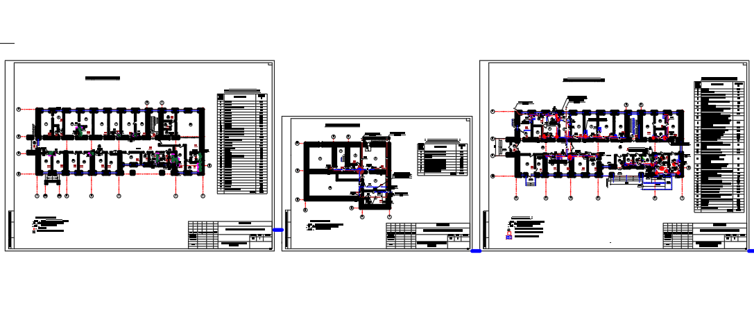 Чертеж Капитальный ремонт амбулатории, сети ВК