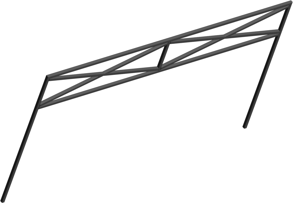 Чертеж Оградка 11200х5600