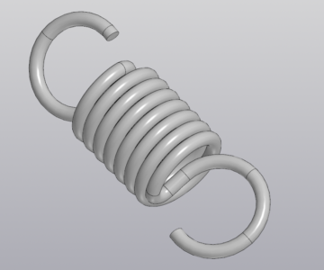 3D модель Пружины ВАЗ-2101 -2103