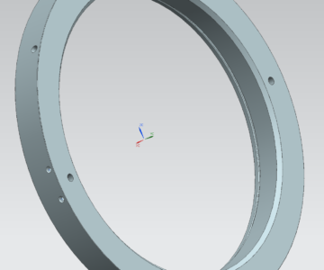 3D модель Гидравлическая гайка Tr 750x7