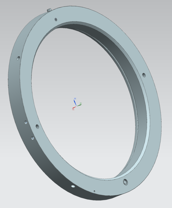 3D модель Гидравлическая гайка Tr 750x7