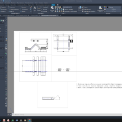 Чертеж Рельсовый упор тупиковый