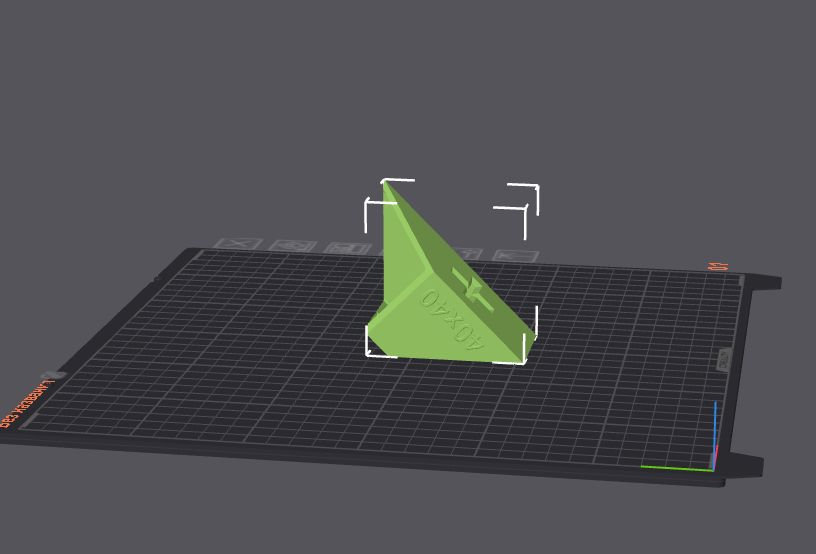Чертеж Шаблон для разметки профильной трубы 40х40