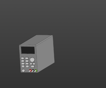 3D модель Лабораторный блок питания