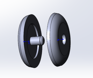 3D модель Клипса - ограничитель на ремень безопасности автомобиля