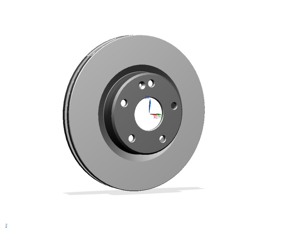 3D модель Тормозной диск передний Geely Coolray (BelGee X50) 4048046700