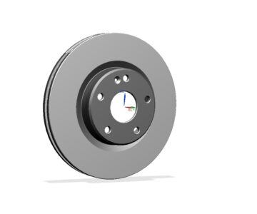 3D модель Тормозной диск передний Geely Coolray (BelGee X50) 4048046700