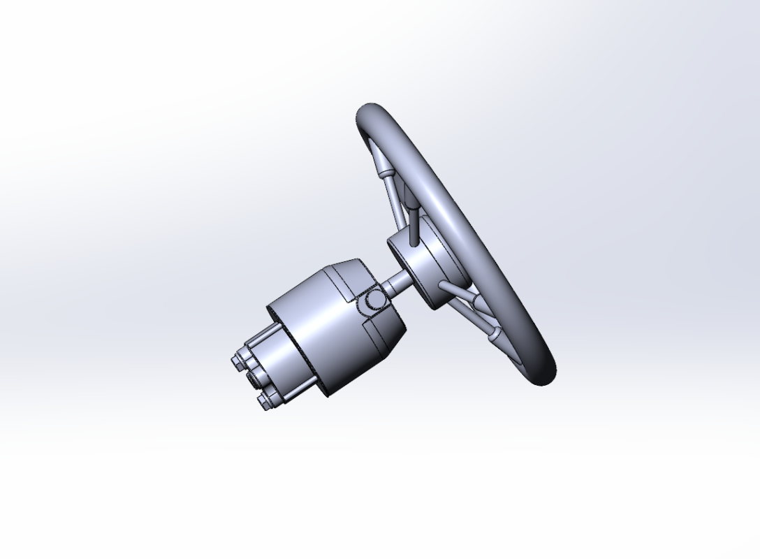 3D модель Насос рулевой Ultraflex