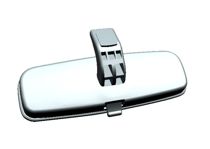 3D модель Зеркало заднего внутреннее (салонное) Lada Granta 2190 8450101511