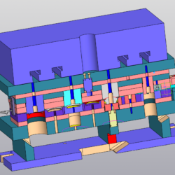 3D модель Тройник для пневмомагистрали 8-10мм