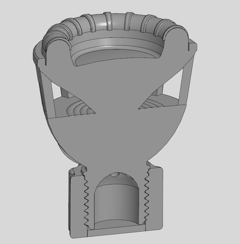 3D модель Модель "Ароматизатор-сабвуфер" для 3D-печати