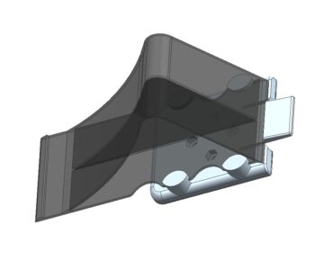 3D модель Упор противооткатный для легкового транспорта TWG2601