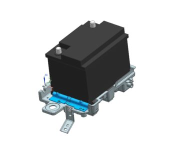 3D модель Аккумуляторная площадка и аккумуляторная батарея автомобиля Gelly Coolray (BelGee X50)