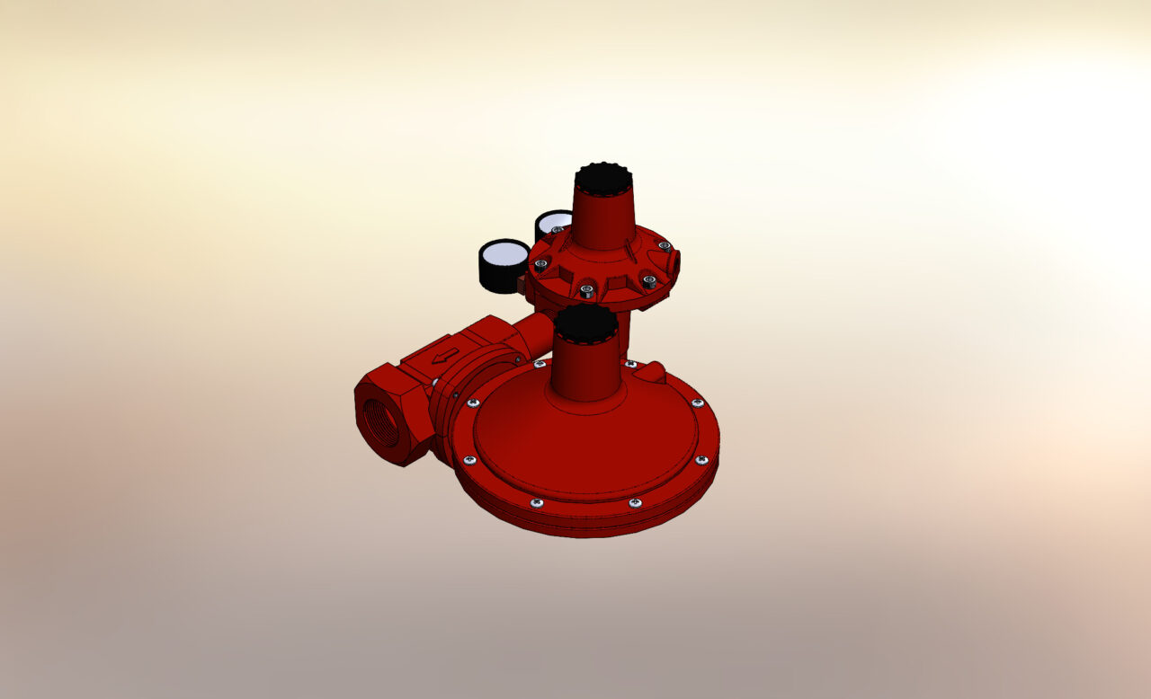 3D модель Регулятор давления тип РД 100