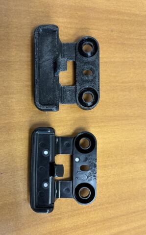 Чертеж Фиксатор подлокотника Mazda 3 BK (GJ6A-64-45Y-02)