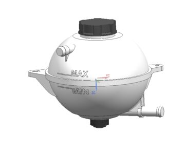3D модель Расширительный бачок Geely Coolray (BelGee X50) 6600007990