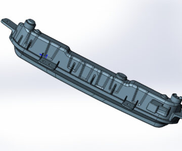 3D модель Задний противотуманный фонарь 7054021300 автомобиля Gelly Geometry C