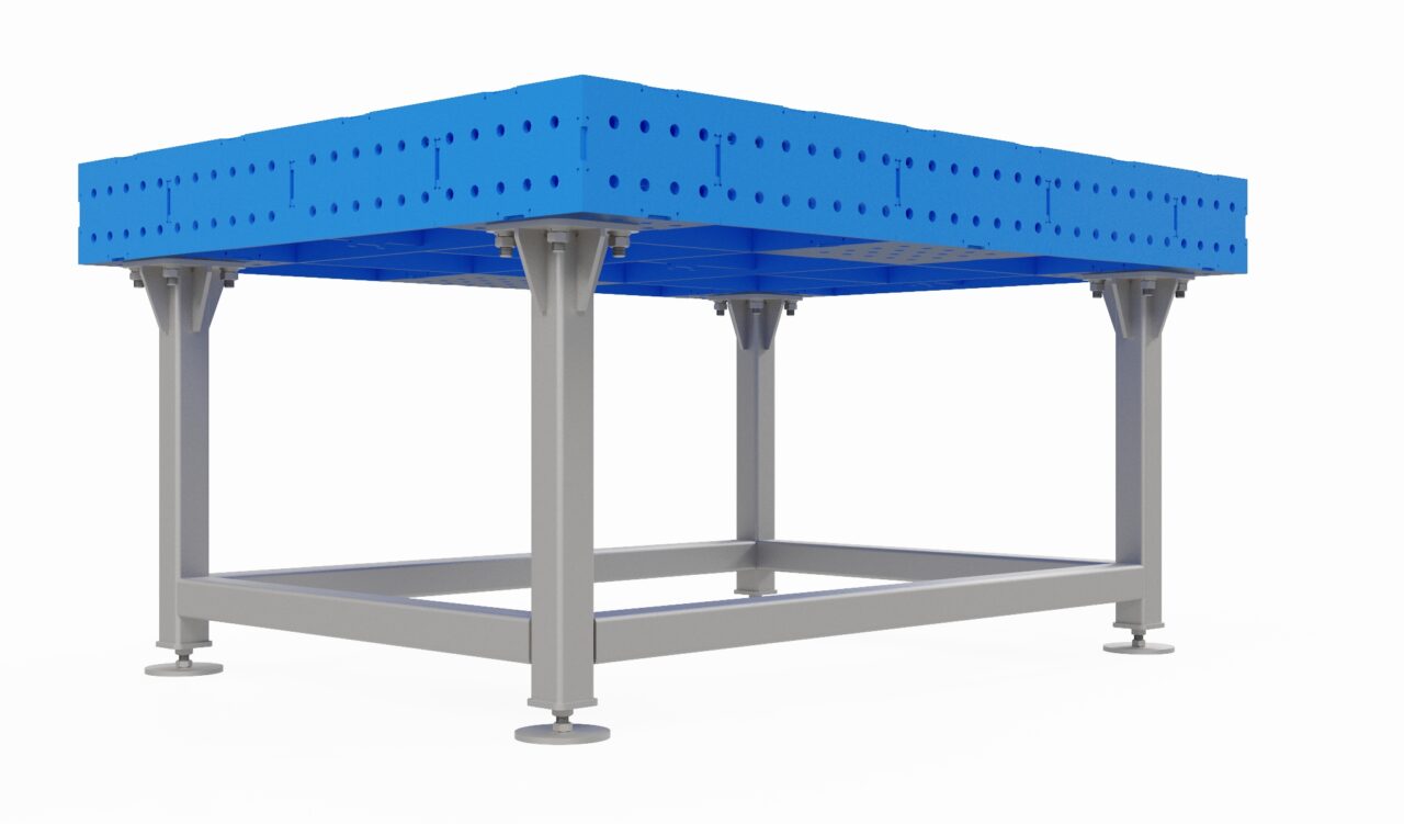 3D модель Сварочный стол (разборный)— 1500×1200×800