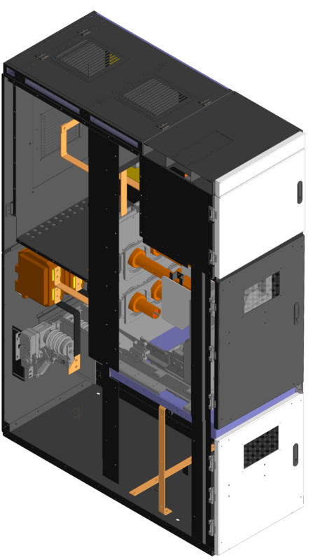 3D модель Комплектное распределительное устройство 2332,2 х 1555,3 х 658