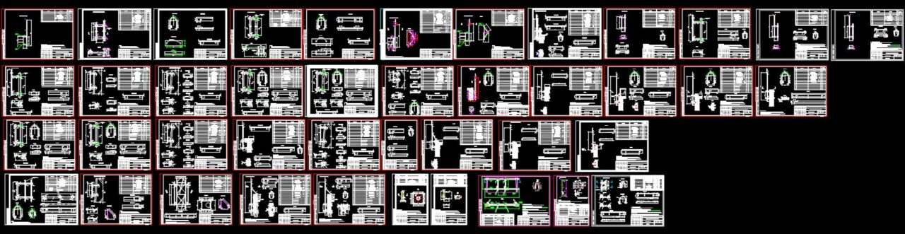 Чертеж Антенные опоры сотовой связи