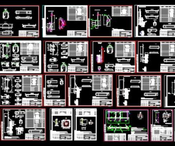Чертеж Антенные опоры сотовой связи