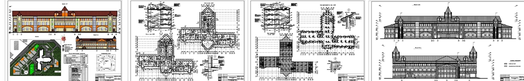 Чертеж «Детские ясли-сад в микрорайоне Девятовка-4 в г. Гродно»