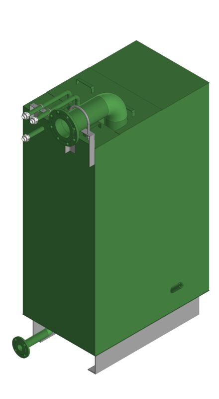 3D модель Бак охладитель V=1,23 м3