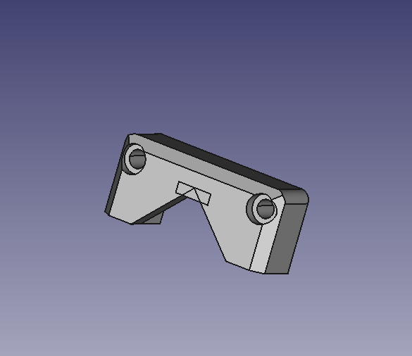 3D модель Корпус скребка на токарный станок серии ИЖ