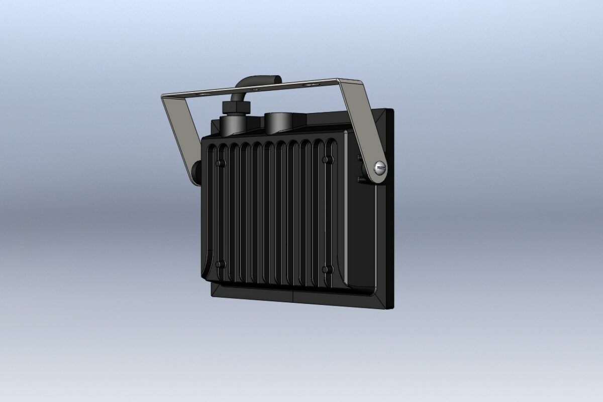 3D модель Прожектор светодиодный СДО-7 50Вт 6500К IP65