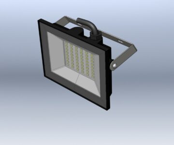 3D модель Прожектор светодиодный СДО-7 50Вт 6500К IP65