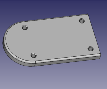 3D модель Крышка зажигания к двигателя Д4