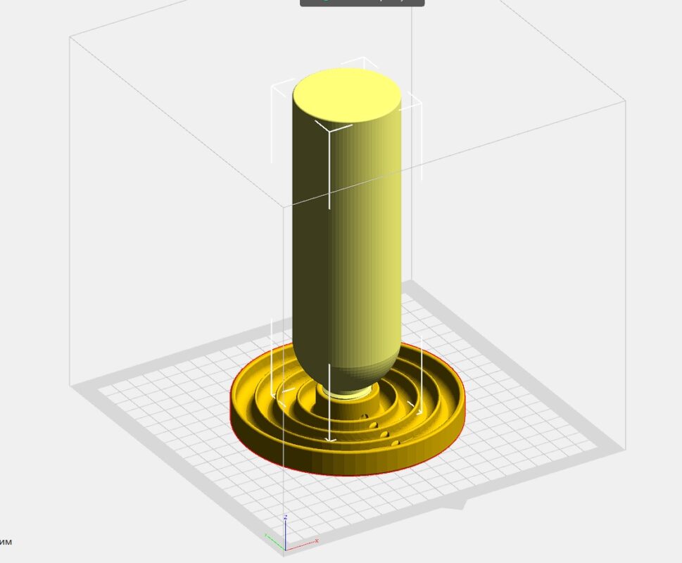 3D модель Поилка для цыплят 0.5 литра