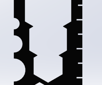 3D модель Брелок-мультитул