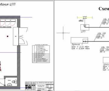 Чертеж Теплоснабжение от ЦТП жилого микрорайона г.Владимир
