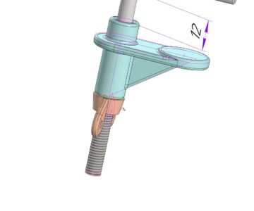 3D модель Держатель ОМТ-02.001