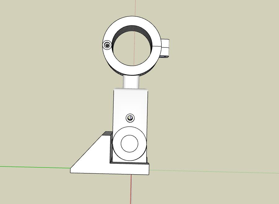 3D модель Держатель для дремеля 3 степени свободы